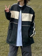 American Motorcycle Style Retro Old-Fashioned Jacket