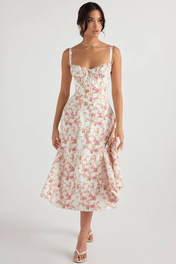 Valentina Elevated Corset Dress Everyday Luxe Edit