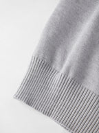 Flag Jacquard Crew Neck Pullover Sweater