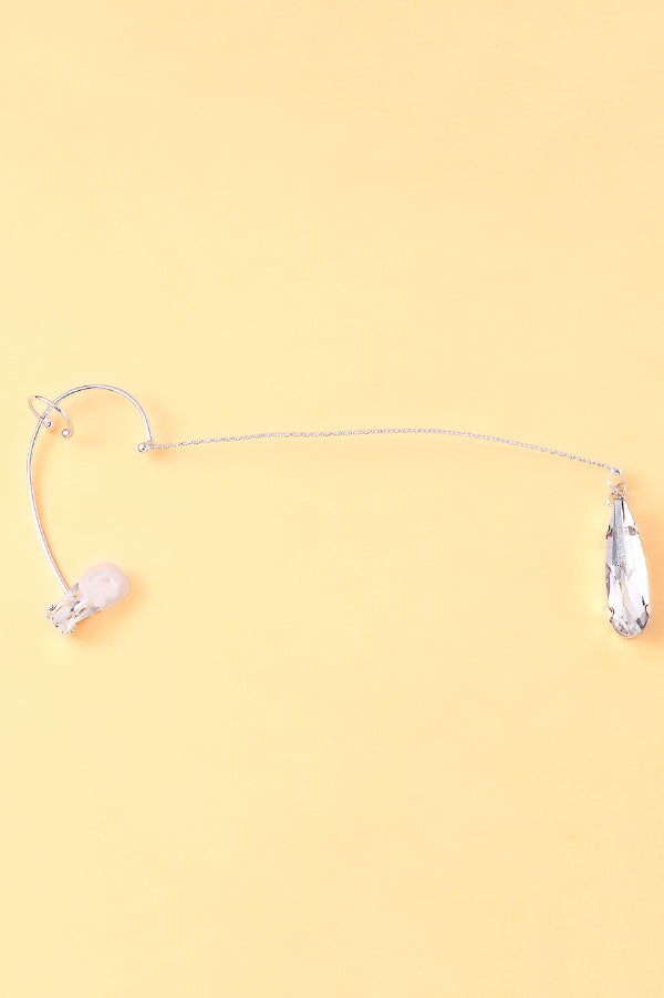 Stylish Zircon Minimalist Teardrop Ear Hooks