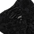Lace-Up Back Maxi Dress with Suspender