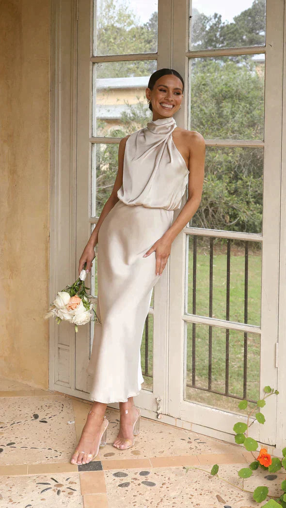 Solange Elevated Satindress Occasion Wear
