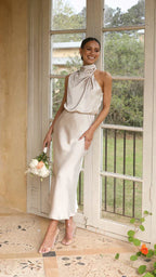 Solange Elevated Satindress Occasion Wear