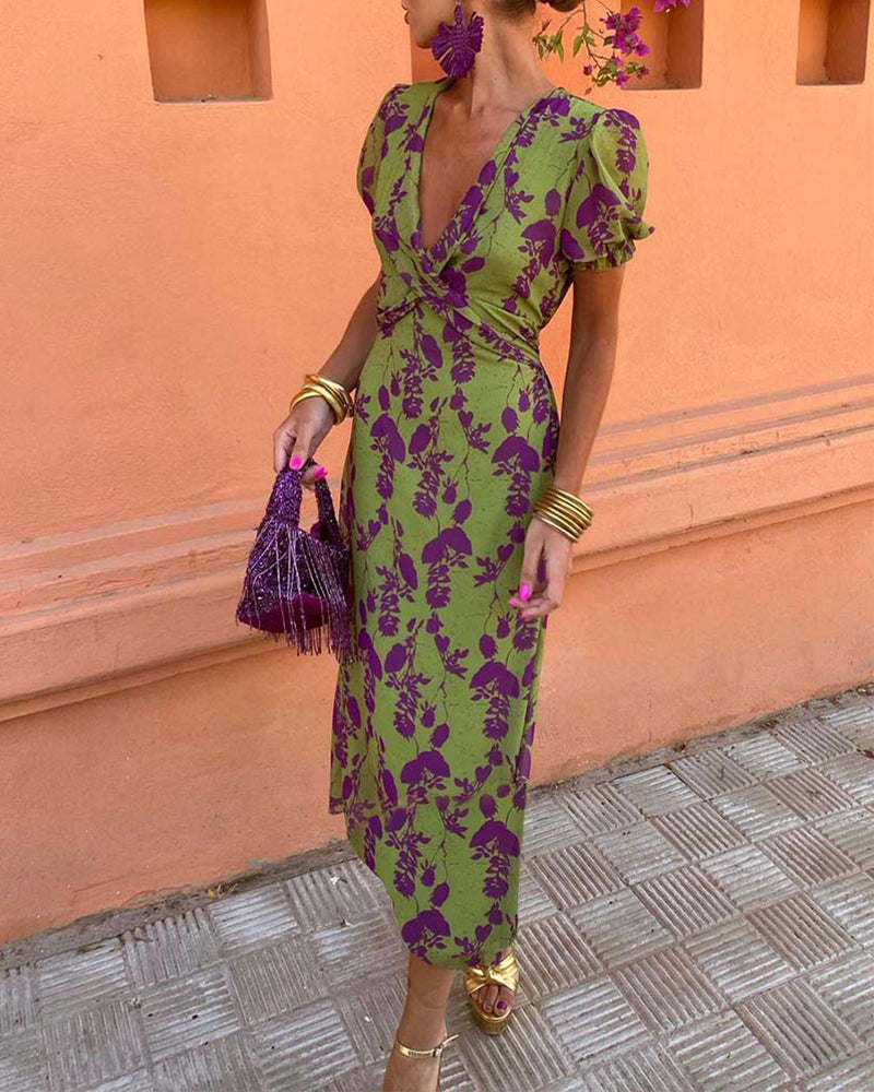 Irene Statement Summer Dress Premium Wardrobe Essential