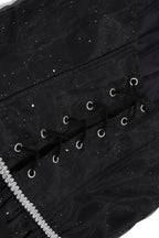Strapless Corset Black Elegant Birthday Mini Dress
