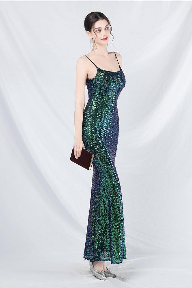 Sequin Cami Maxi Dress