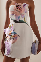 Seraphina  Lily Strapless Mini Dress