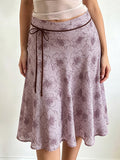 Floral Print Maxi Skirt