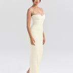 Textured Maxi Bodycon Dress