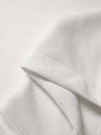 Letter Embroidery Drawstring Oversized Hoodie