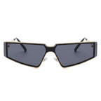 Flat Top Rectangle Sunglasses