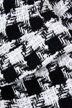Houndstooth Double Breasted Blazer