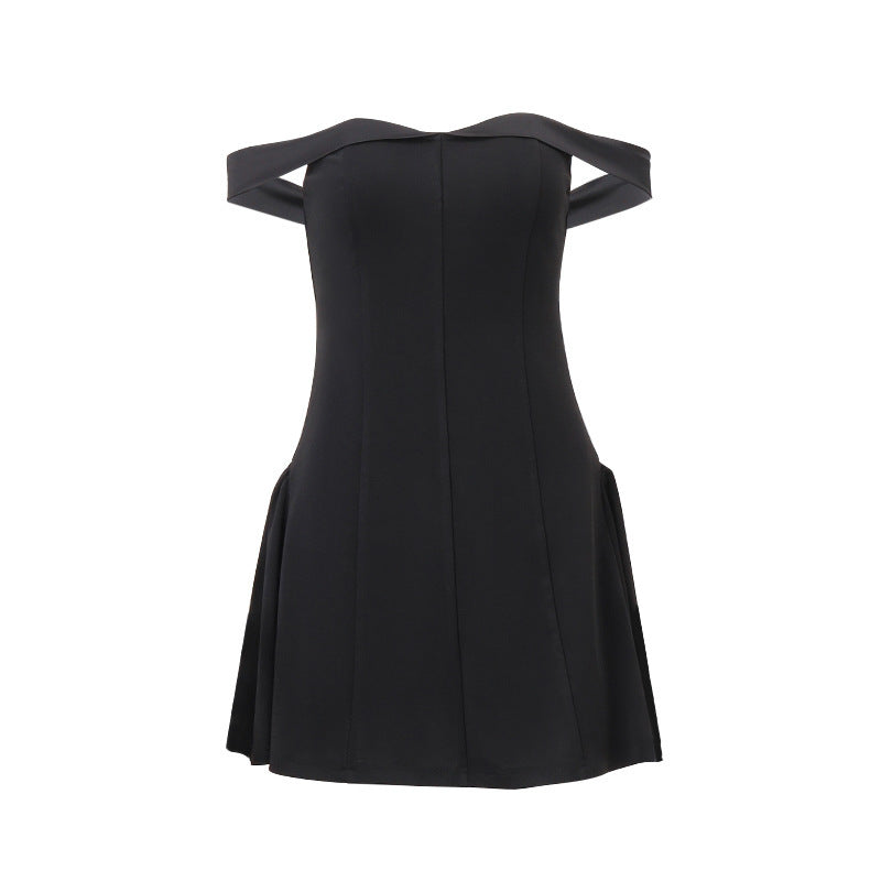 Roma- Evening Dress with Off the Shoulder Style