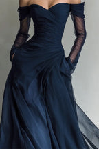 Giselle Ruched Sweetheart Maxi Dress