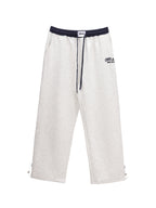 Contrast Color Waistband Sweatpants