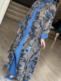 Ethnic Style  Printed Long-Sleeved Cardigan