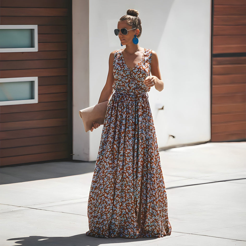 Kimberly Statement Bohemian Chic Lange Dress Boutique Collection