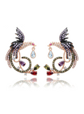Arrival Jewelry Clear Phoenix Stud Earrings