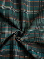 | Plaid Lapel Maxi Dress