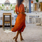 Teodora Aesthetic Summer Dresses for Women with Belts Evening Wear Edit