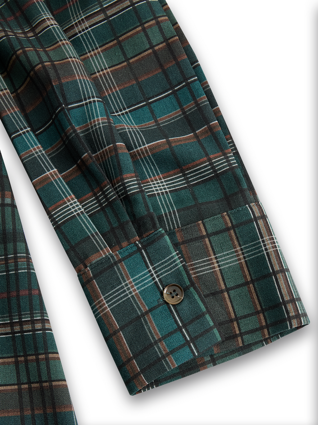 | Plaid Lapel Maxi Dress