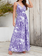 Floral Print Bohemia Camisoles Maxi Dresses