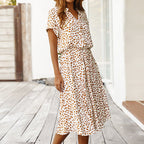 Violeta Timeless Polka Dot Dress for Women Statement Occasion Edit