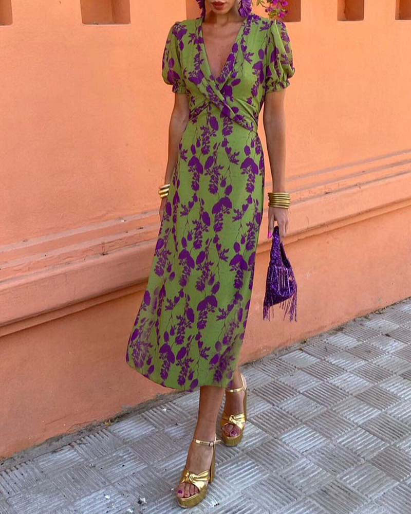 Irene Statement Summer Dress Premium Wardrobe Essential