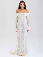 Vintage Lace Maxi Dress