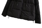 Hooded Short Down Cotton Jacket