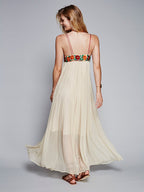 Kaia Casual A Line Maxi Kaftan Dress