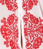 White Embroidered Maxi