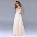 Arianne Chiffon Sequin A Line Gown