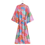Barcelona Lace up Kimono Robe