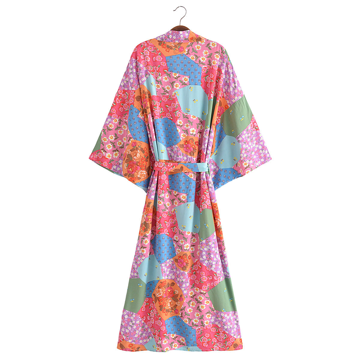 Barcelona Lace up Kimono Robe