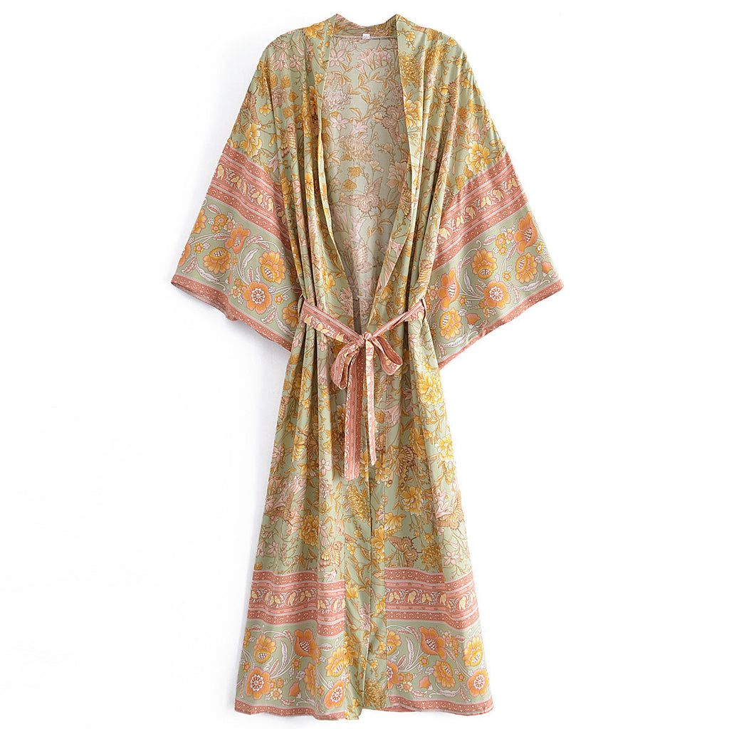 Avery Floral Cardigan Kaftan