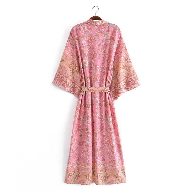 Harper Printed Kimono Cardigan