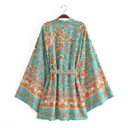 Elle Floral Short Kimono