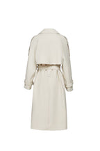 Trench Lace-up Loose Overcoat