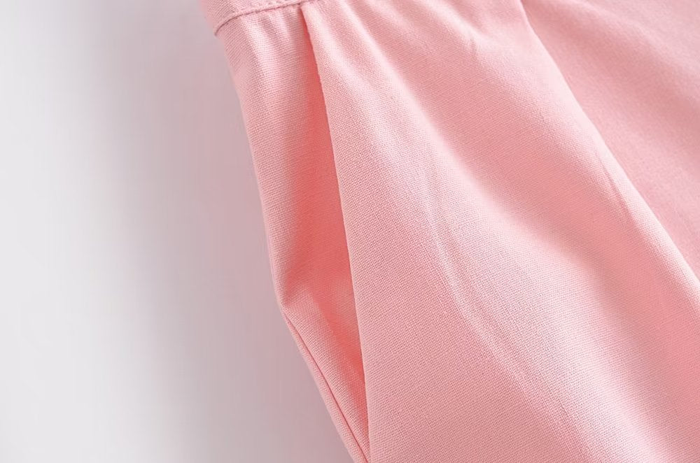 Sleeveless Casual Top and Wide Leg Pants Suit
