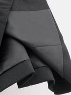 Black Slim Sleeveless Vest