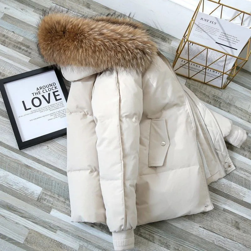 | Relaxed winter coat