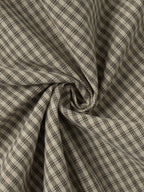 Cotton Blend Lantern Pants Plaid Breathable Leisure Pants