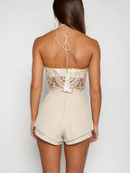 Sexy Lace Camisole Crop Top