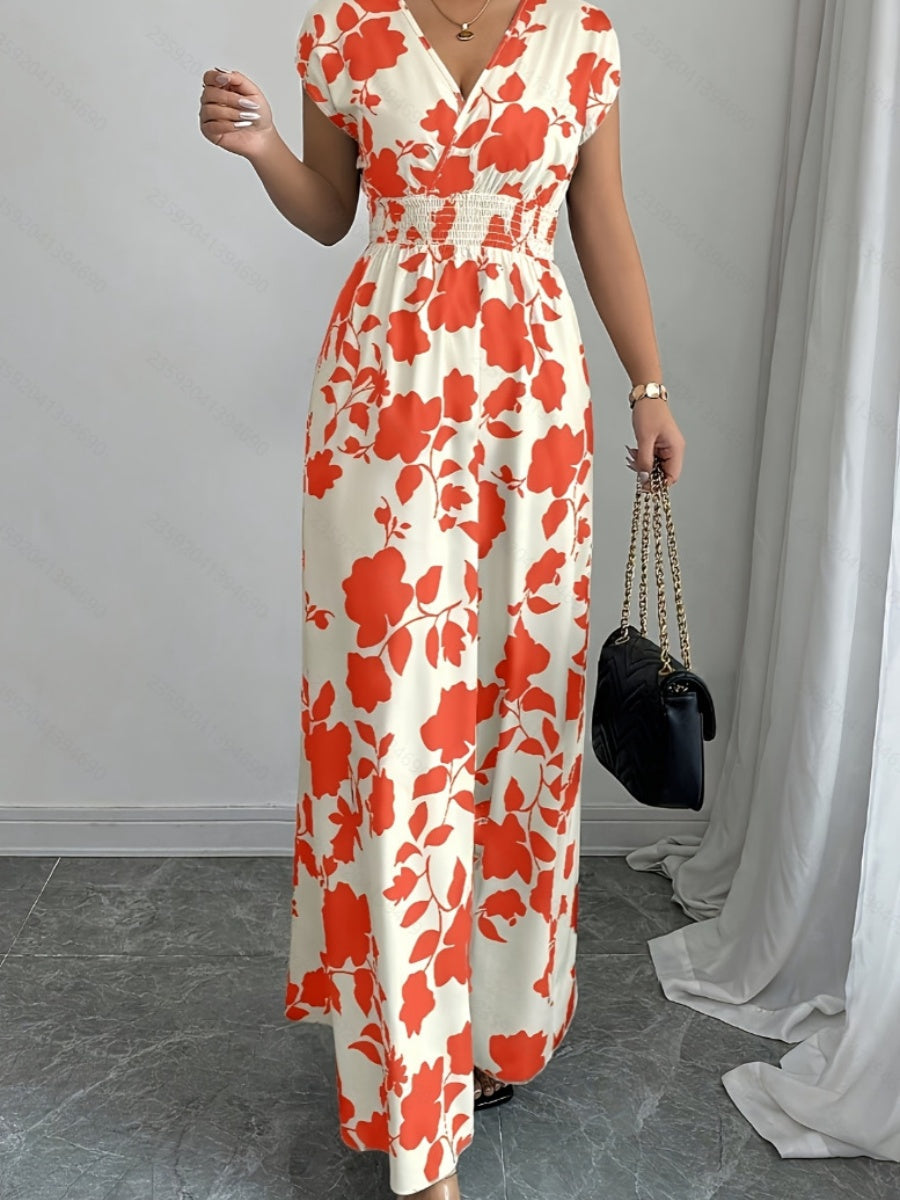 Hit Flowers Plants And Flowers Maxi Dresses