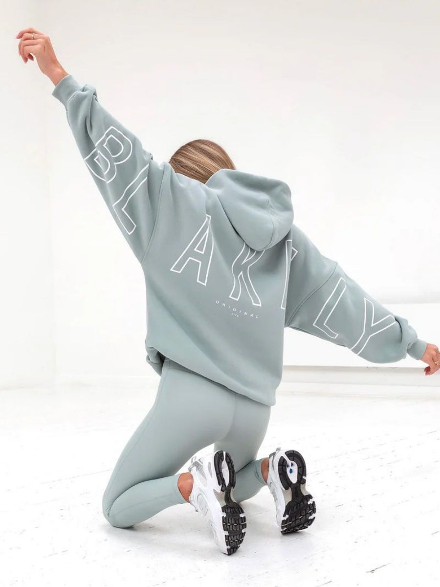 Autumn Women's Letter Hoodie Jackets