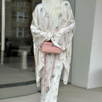 Irregular Floral Top & Skirt Suit