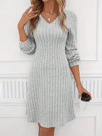 Carla Elevated Knitted Dress Chic Silhouette Collection