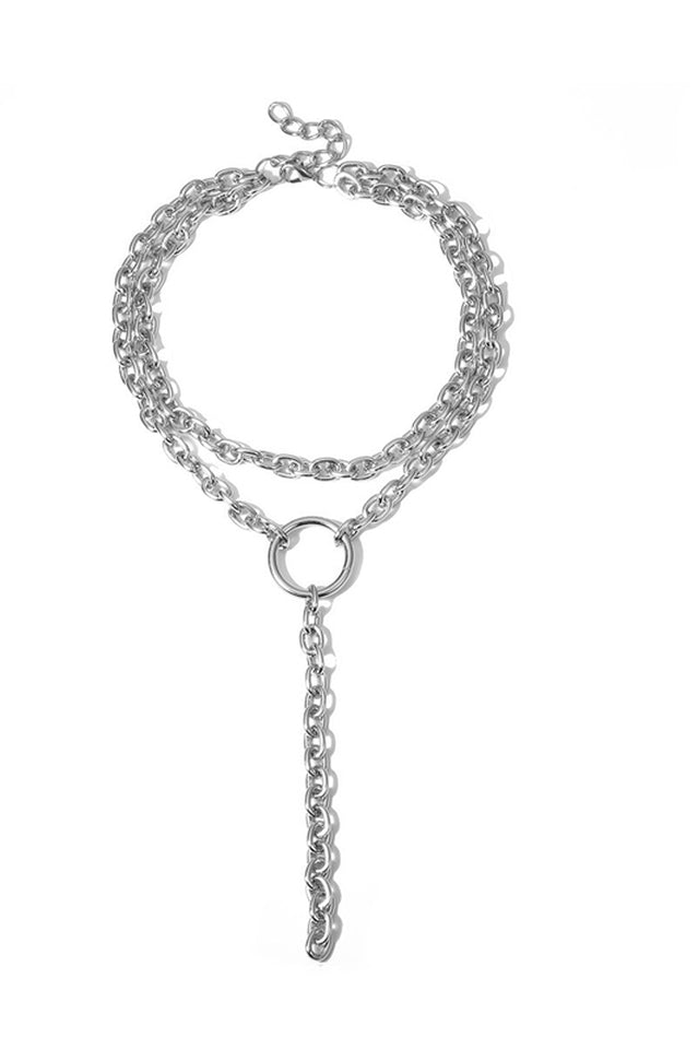 Hip Hop Rock Long Chain Necklace
