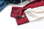 Color Matching Loose Trench Coat